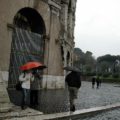 Colosseum, rainy day