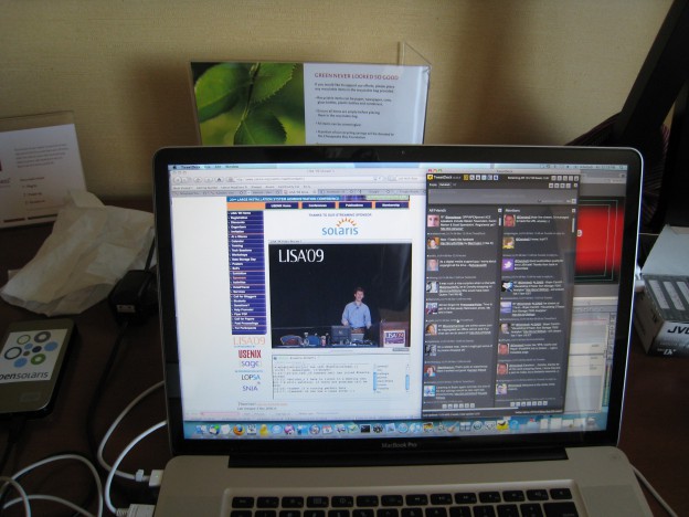 monitoring Bryan Cantrill's talk at USENIX LISA 2009
