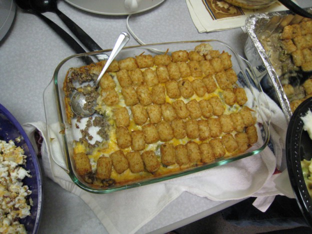 Minnesota tater tot hot dish