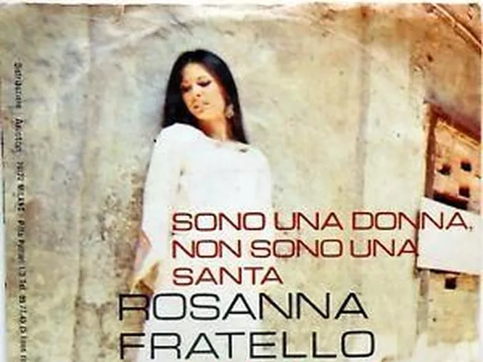album cover Rosanna Fratello "Sono una donna non sono una santa"