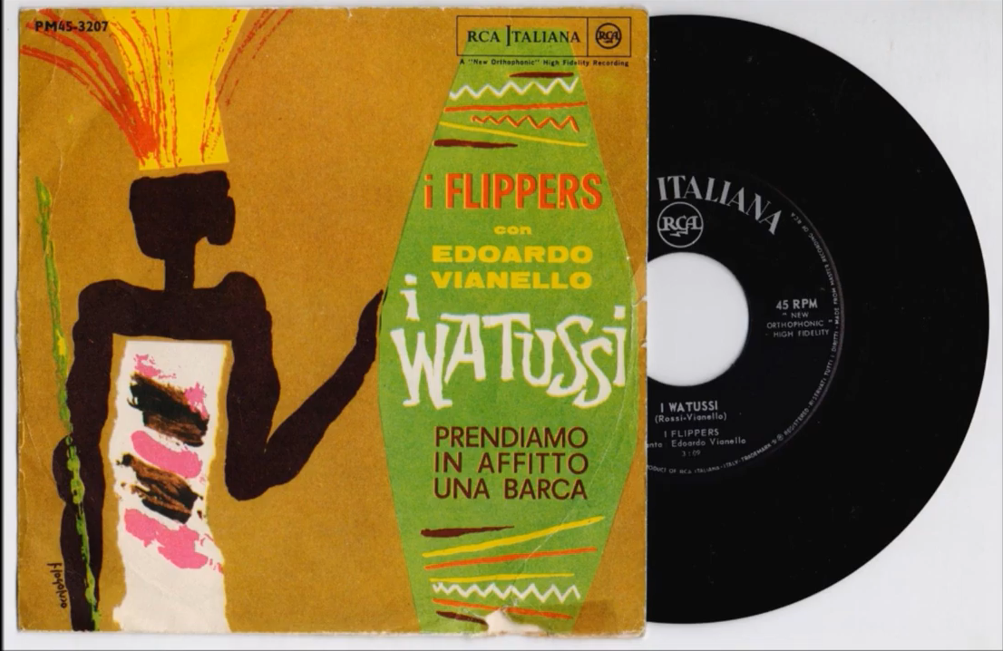 cover of album "I Watussi"