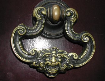 doorknocker, Rome, Oct 2003