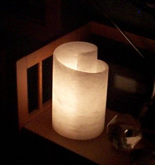 alabaster lamp, Volterra