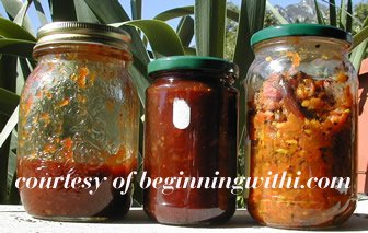 chutney jars