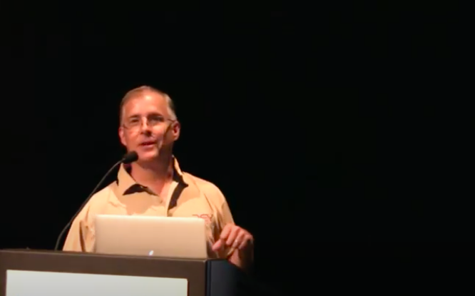 Richard Elling speaking at ZFS Day 2012