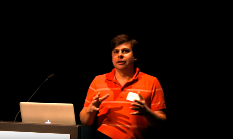 George Wilson speaking at ZFS Day 2012