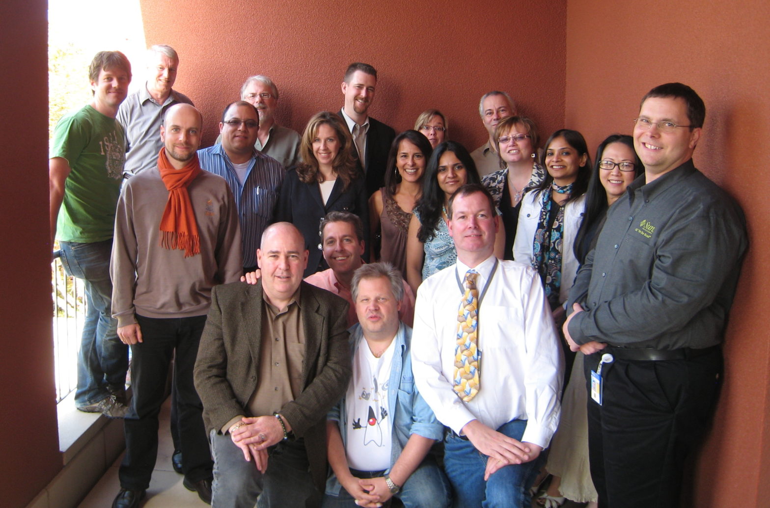 a bunch of Sun product managers, 2010