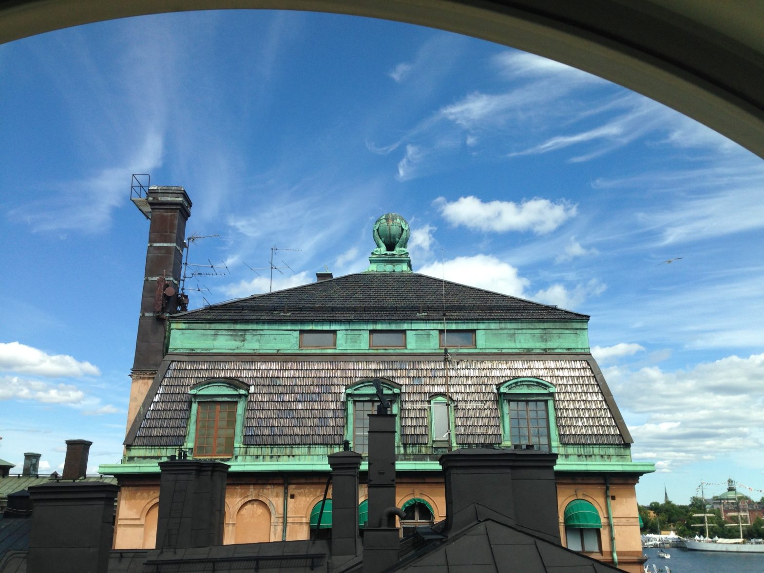 view of an old building, Stockholm