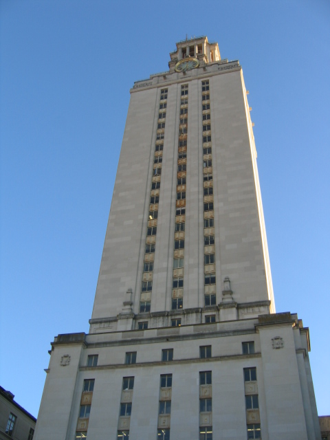 The University of Texas tower